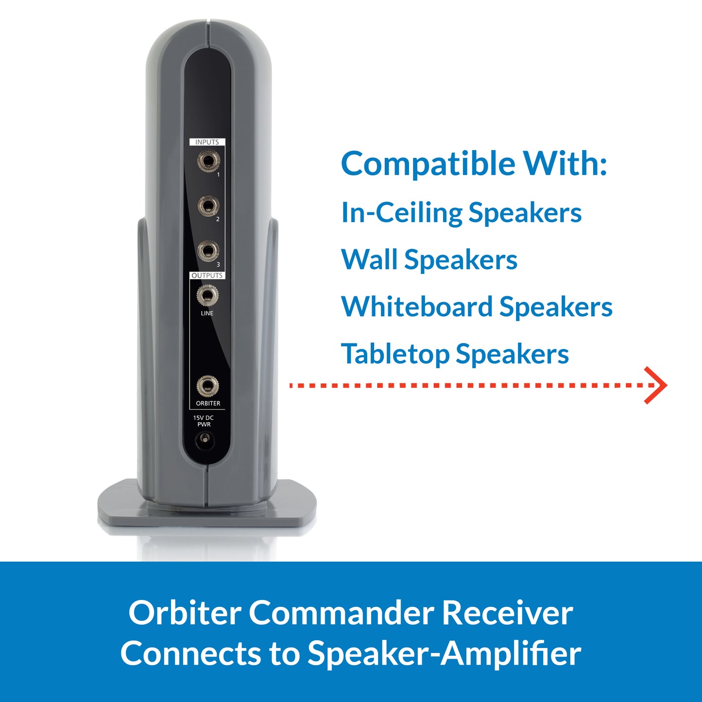 Orbiter Commander Wireless Pendant Microphone